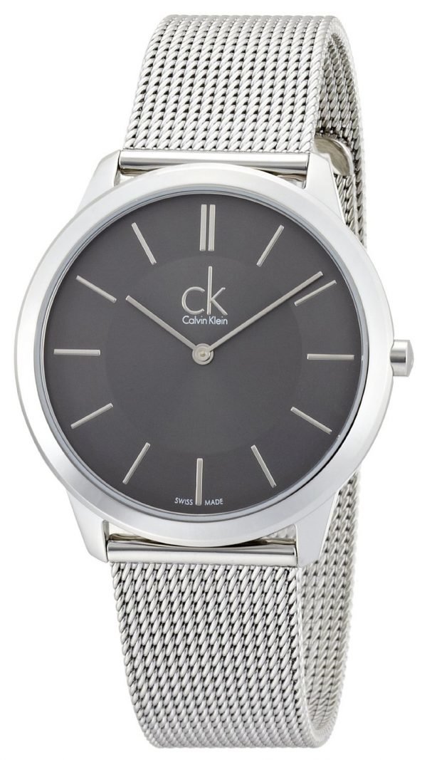 Calvin Klein Minimal K3m21124 Kello Harmaa / Teräs