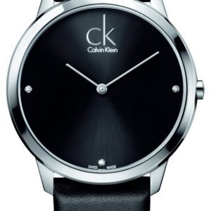 Calvin Klein Minimal K3m211cs Kello Musta / Nahka