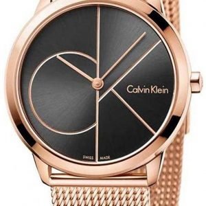 Calvin Klein Minimal K3m21621 Kello Musta / Punakultasävyinen