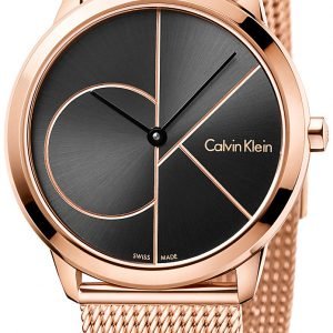 Calvin Klein Minimal K3m22621 Kello Musta / Punakultasävyinen