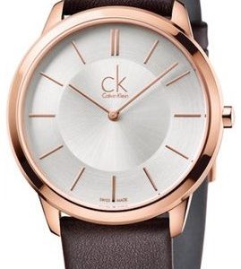 Calvin Klein Minimal K3m226g6 Kello Hopea / Nahka