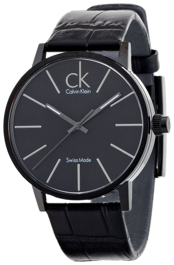 Calvin Klein Minimal K7621401 Kello Musta / Nahka