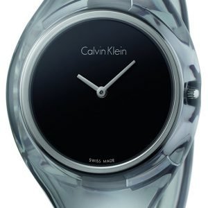 Calvin Klein Pure K4w2sxp1 Kello Musta / Muovi