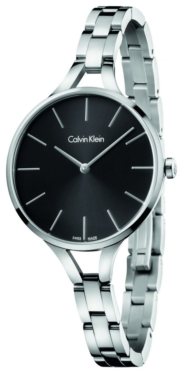 Calvin Klein Round K7e23141 Kello Musta / Teräs