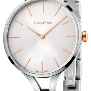 Calvin Klein Round K7e23b46 Kello Hopea / Teräs