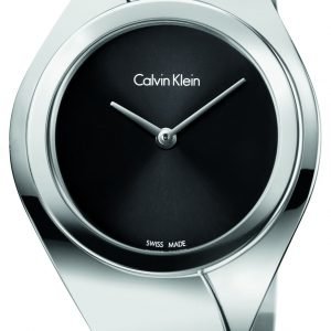 Calvin Klein Senses K5n2m121 Kello Musta / Teräs
