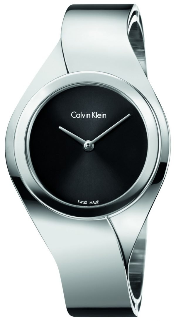 Calvin Klein Senses K5n2m121 Kello Musta / Teräs