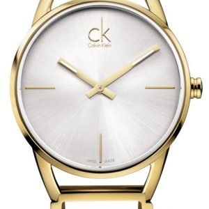 Calvin Klein Stately K3g23526 Kello Hopea / Kullansävytetty