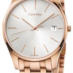 Calvin Klein Time K4n21646 Kello Hopea / Punakultasävyinen