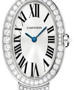 Cartier Baignoire Wb520011 Kello Hopea / 18k Valkokultaa