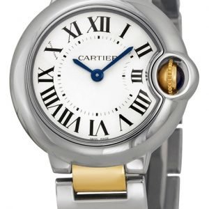 Cartier Ballon Bleu W69007z3 Kello Hopea / Teräs