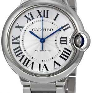 Cartier Ballon Bleu W6920046 Kello Hopea / Teräs