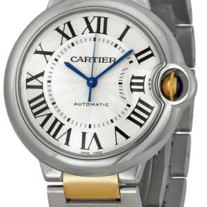 Cartier Ballon Bleu W6920047 Kello Hopea / Teräs