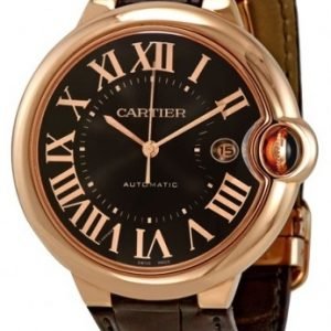 Cartier Ballon Blue W6920037 Kello Ruskea / Nahka