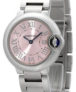 Cartier Ballon Blue W6920038 Kello Pinkki / Teräs