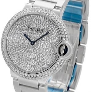 Cartier Ballon Blue We902045 Kello Timanteilla / 18k