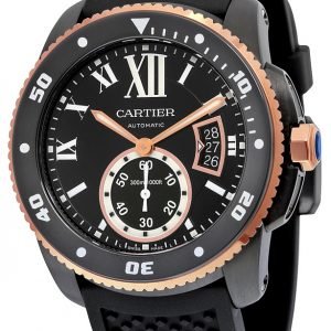 Cartier Calibre De Cartier W2ca0004 Kello Musta / Kumi