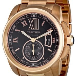 Cartier Calibre De Cartier W7100040 Kello Ruskea / 18k