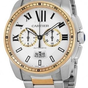 Cartier Calibre De Cartier W7100042 Kello Hopea / 18k