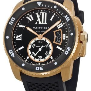 Cartier Calibre De Cartier W7100052 Kello Musta / Kumi