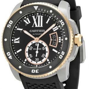 Cartier Calibre De Cartier W7100055 Kello Musta / Kumi