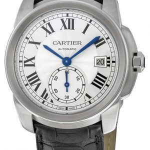 Cartier Calibre De Cartier Wsca0003 Kello Hopea / Nahka