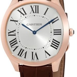 Cartier Drive De Cartier Wgnm0006 Kello Hopea / Nahka