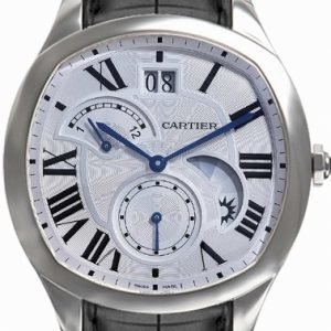 Cartier Drive De Cartier Wsnm0005 Kello Hopea / Nahka