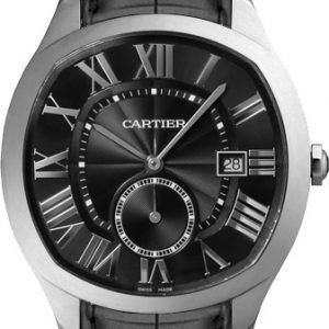 Cartier Drive De Cartier Wsnm0009 Kello Harmaa / Nahka