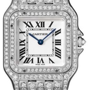 Cartier Panthere De Cartier Hpi01130 Kello Hopea / 18k