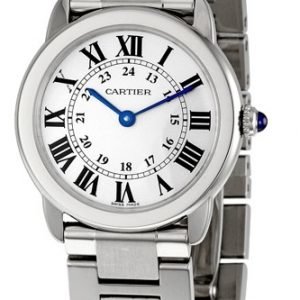 Cartier Ronde Solo W6701004 Kello Hopea / Teräs