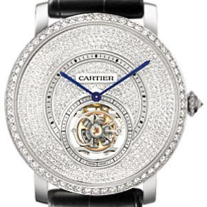 Cartier Rotonde De Cartier Hpi00592 Kello Timanteilla / Nahka