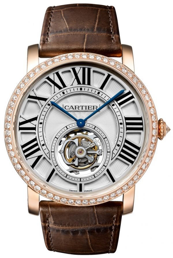 Cartier Rotonde De Cartier Hpi00593 Kello Valkoinen / Nahka