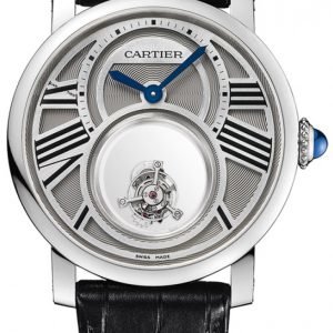 Cartier Rotonde De Cartier W1556210 Kello Hopea / Nahka