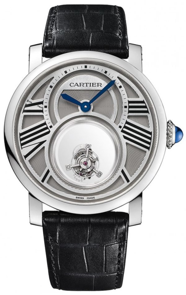 Cartier Rotonde De Cartier W1556210 Kello Hopea / Nahka