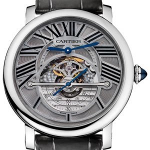 Cartier Rotonde De Cartier W1556211 Kello Harmaa / Nahka