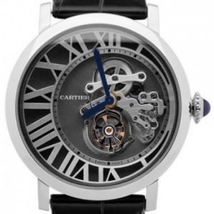 Cartier Rotonde De Cartier W1556214 Kello Harmaa / Nahka