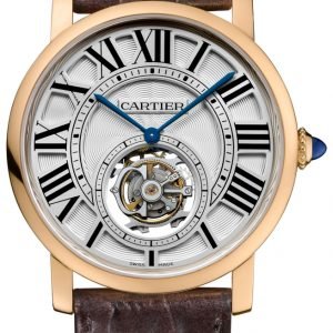 Cartier Rotonde De Cartier W1556215 Kello Hopea / Nahka