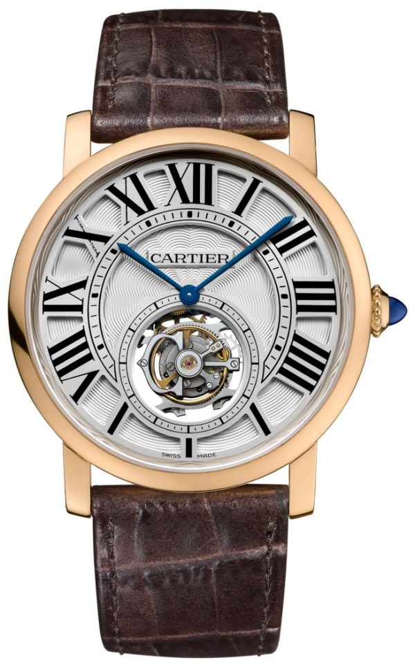 Cartier Rotonde De Cartier W1556215 Kello Hopea / Nahka