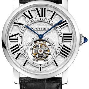 Cartier Rotonde De Cartier W1556216 Kello Hopea / Nahka