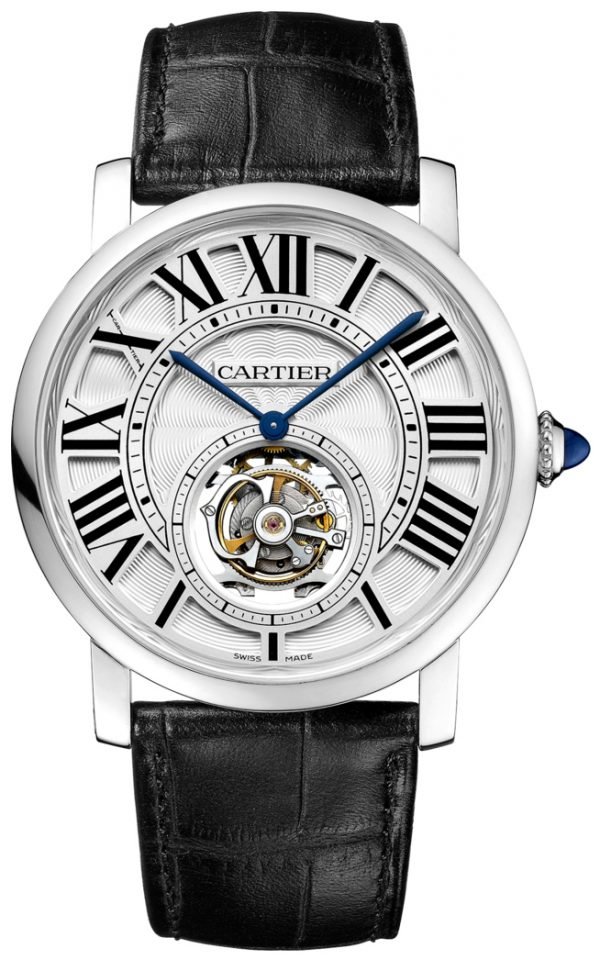 Cartier Rotonde De Cartier W1556216 Kello Hopea / Nahka