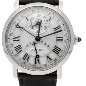 Cartier Rotonde De Cartier W1556218 Kello Hopea / Nahka