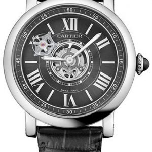 Cartier Rotonde De Cartier W1556221 Kello Harmaa / Nahka