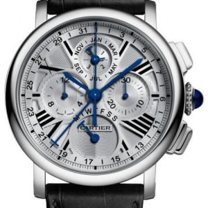 Cartier Rotonde De Cartier W1556226 Kello Hopea / Nahka