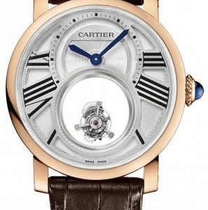 Cartier Rotonde De Cartier W1556230 Kello Hopea / Nahka