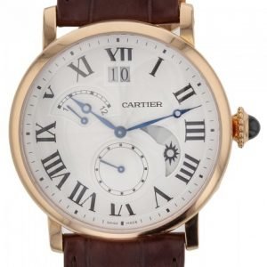 Cartier Rotonde De Cartier W1556240 Kello Hopea / Nahka