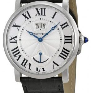 Cartier Rotonde De Cartier W1556369 Kello Hopea / Nahka