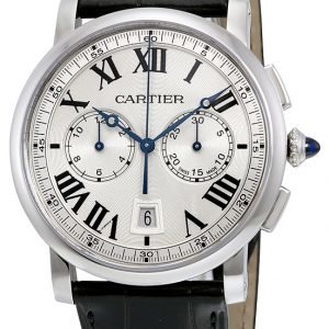 Cartier Rotonde De Cartier Wsro0002 Kello Hopea / Nahka