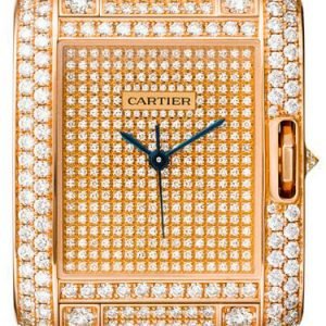 Cartier Tank Anglaise Hpi00560 Kello Timanteilla / 18k