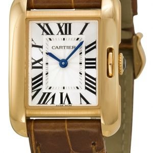 Cartier Tank Anglaise W5310027 Kello Hopea / Nahka